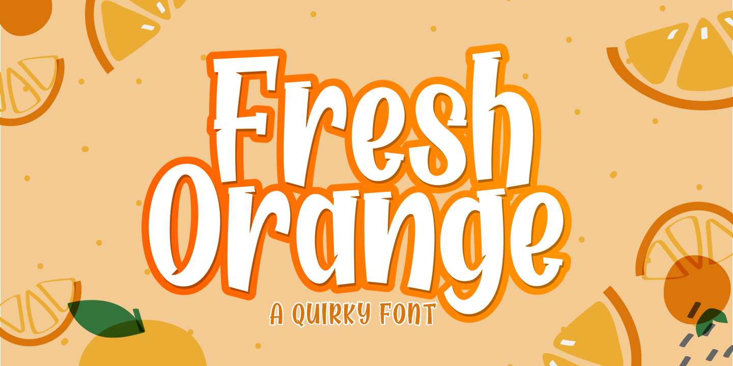 Czcionka Fresh Orange